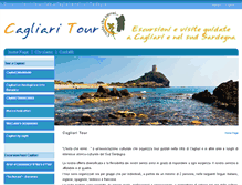 Tablet Screenshot of cagliaritour.com